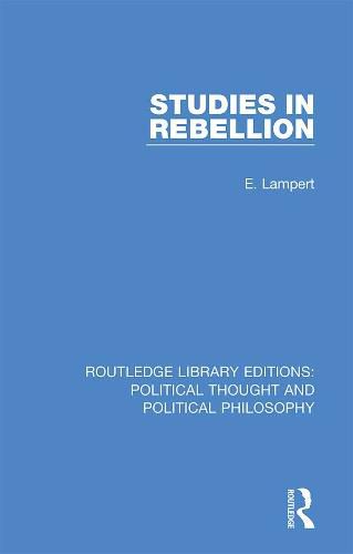 Cover image for Studies in Rebellion