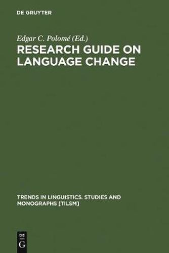 Cover image for Research Guide on Language Change