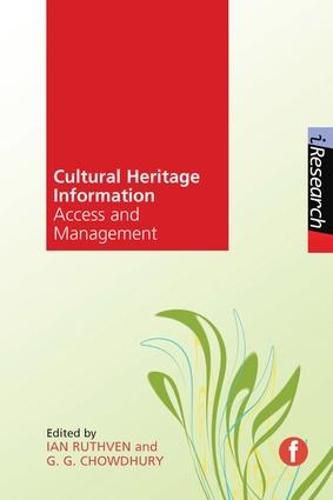 Cover image for Cultural Heritage Information