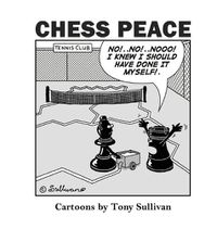 Cover image for Chess Peace: Cartoons by Tony Sullivan