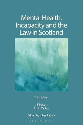 Cover image for Mental Health, Incapacity and the Law in Scotland