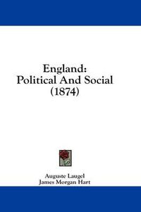 Cover image for England: Political and Social (1874)