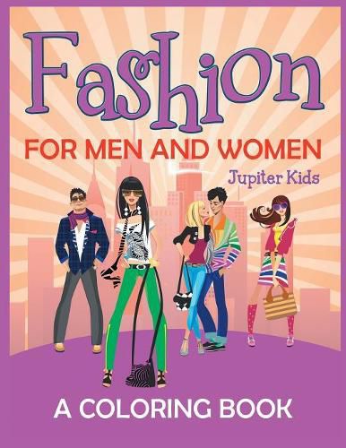 Cover image for Fashion for Men and Women (A Coloring Book)