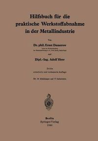 Cover image for Hilfsbuch Fur Die Praktische Werkstoffabnahme in Der Metallindustrie