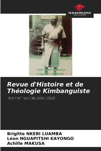 Cover image for Revue d'Histoire et de Theologie Kimbanguiste