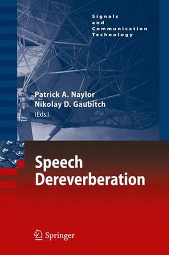 Cover image for Speech Dereverberation