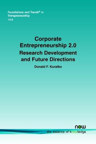 Cover image for Corporate Entrepreneurship 2.0: Research Development and Future Directions