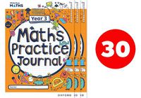 Cover image for White Rose Maths Practice Journals Year 3 Workbooks: Pack of 30