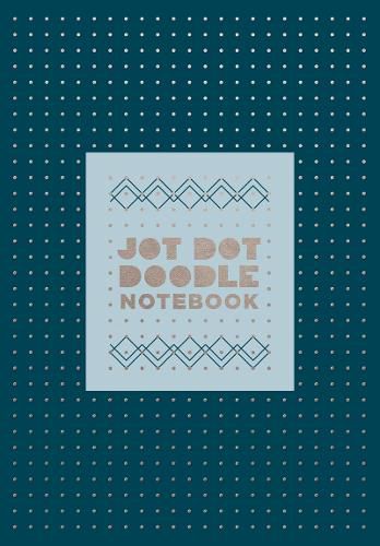 Jot Doodle Notebook Blue And Silver