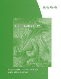 Cover image for Study Guide for Zumdahl/Zumdahl/DeCoste's Chemistry, 10th Edition