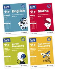 Cover image for BOND 11+ English, Maths, Non-verbal Reasoning, Verbal Reasoning: Assessment Papers: Ready for the 2024 exams