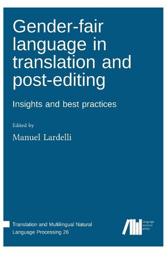 Cover image for Gender-fair language in translation and post-editing