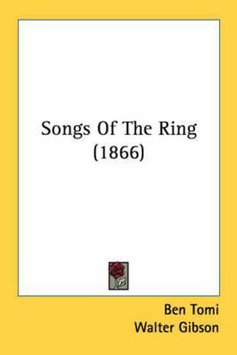 Cover image for Songs of the Ring (1866)