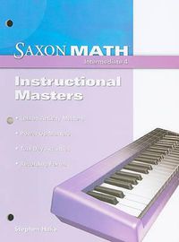 Cover image for Saxon Math Intermediate 4: Instructional Masters