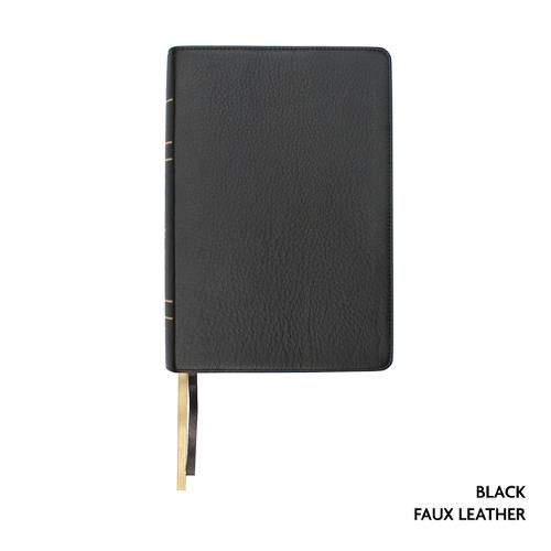 Cover image for Legacy Standard Bible, Large Print Wide Margin, Paste-Down Black Faux Leather