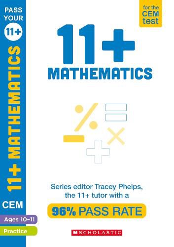 Cover image for 11+ Mathematics Practice and Assessment for the CEM Test Ages 10-11