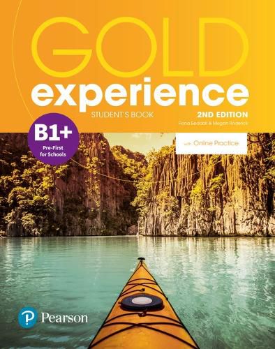 Cover image for Gold Experience 2nd Edition B1+ Student's Book with Online Practice Pack