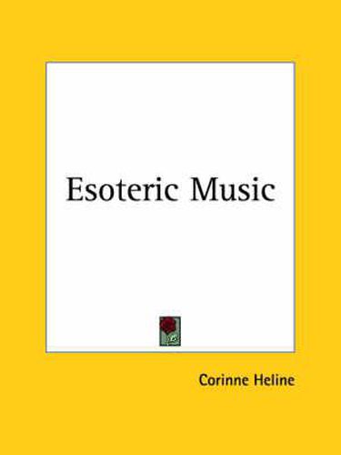Cover image for Esoteric Music (1948)