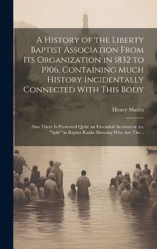 Cover image for A History of the Liberty Baptist Association From Its Organization in 1832 to 1906, Containing Much History Incidentally Connected With This Body; Also There is Presented Quite an Extended Account of the "Split" in Baptist Ranks Showing Who Are The...