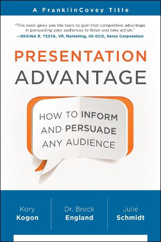 Cover image for Presentation Advantage: How to Inform and Persuade Any Audience