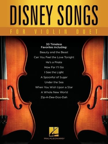 Cover image for Disney Songs for Violin Duet