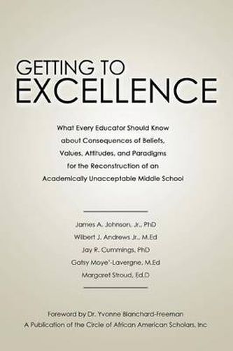 Cover image for Getting to Excellence