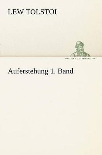 Cover image for Auferstehung 1. Band