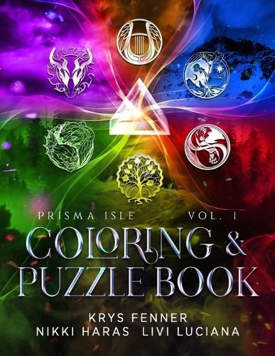 Cover image for Prisma Isle Coloring & Puzzle Book