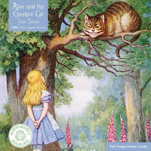 Cover image for Jigsaw: Alice And The Cheshire Cat (1000&#45;piece)