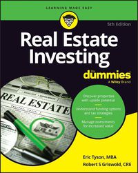 Cover image for Real Estate Investing For Dummies