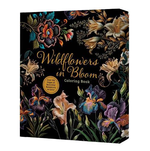 Cover image for Wildflowers in Bloom Coloring Book