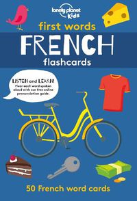Cover image for First Words French Flash Cards