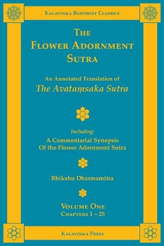 Cover image for The Flower Adornment Sutra - Volume One