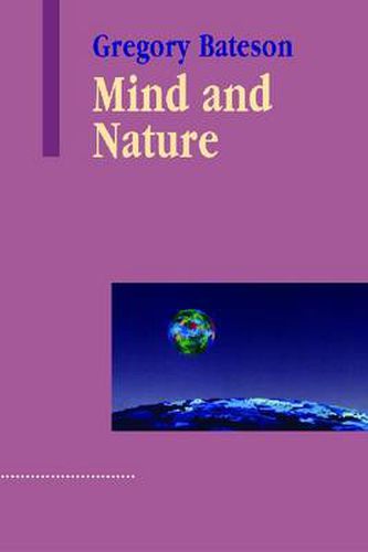 Cover image for Mind and Nature: A Necessary Unity