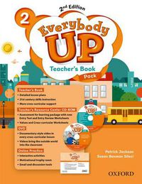 Cover image for Everybody Up: Level 2: Teacher's Book Pack with DVD, Online Practice and Teacher's Resource Center CD-ROM: Linking your classroom to the wider world