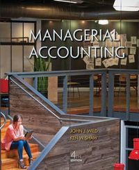 Cover image for Managerial Accounting with Connect Plus Access Code