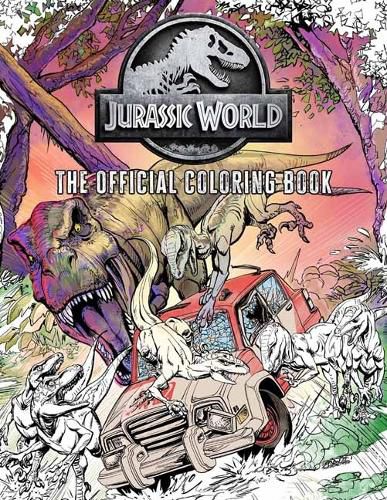 Cover image for Jurassic World: The Official Coloring Book