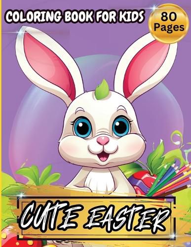 Cute Easter Coloring Book For Kids