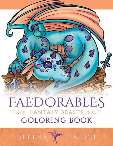 Cover image for Faedorables Fantasy Beasts Coloring Book