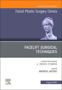 Cover image for Facelift Surgical Techniques, An Issue of Facial Plastic Surgery Clinics of North America
