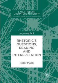 Cover image for Rhetoric's Questions, Reading and Interpretation