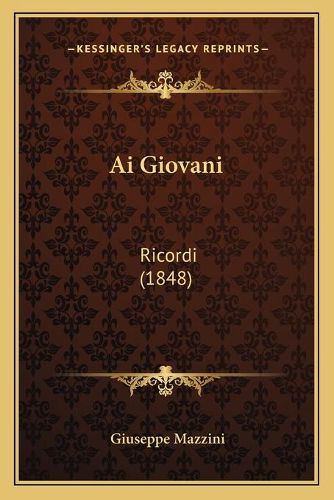 AI Giovani: Ricordi (1848)