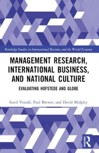 Cover image for Management Research, International Business, and National Culture