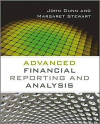 Cover image for Advanced Financial Reporting and Analysis