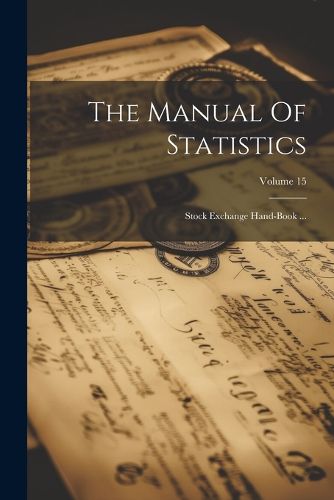 Cover image for The Manual Of Statistics