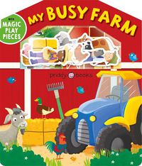 Cover image for My Busy Farm: Magic Sticker Play & Learn