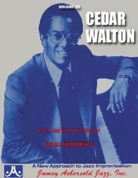 Cover image for Cedar Walton: Jazz Play-Along Vol.35