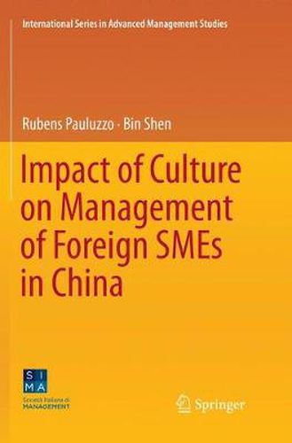 Cover image for Impact of Culture on Management of Foreign SMEs in China