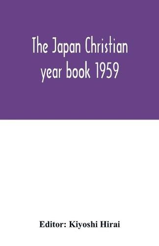 The Japan Christian year book 1959