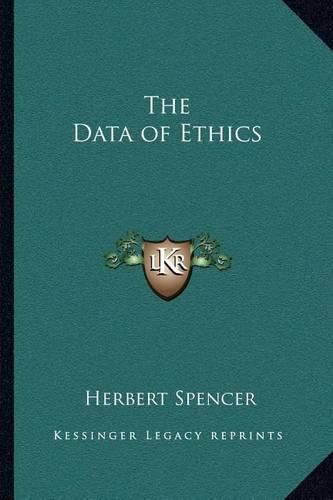 Cover image for The Data of Ethics